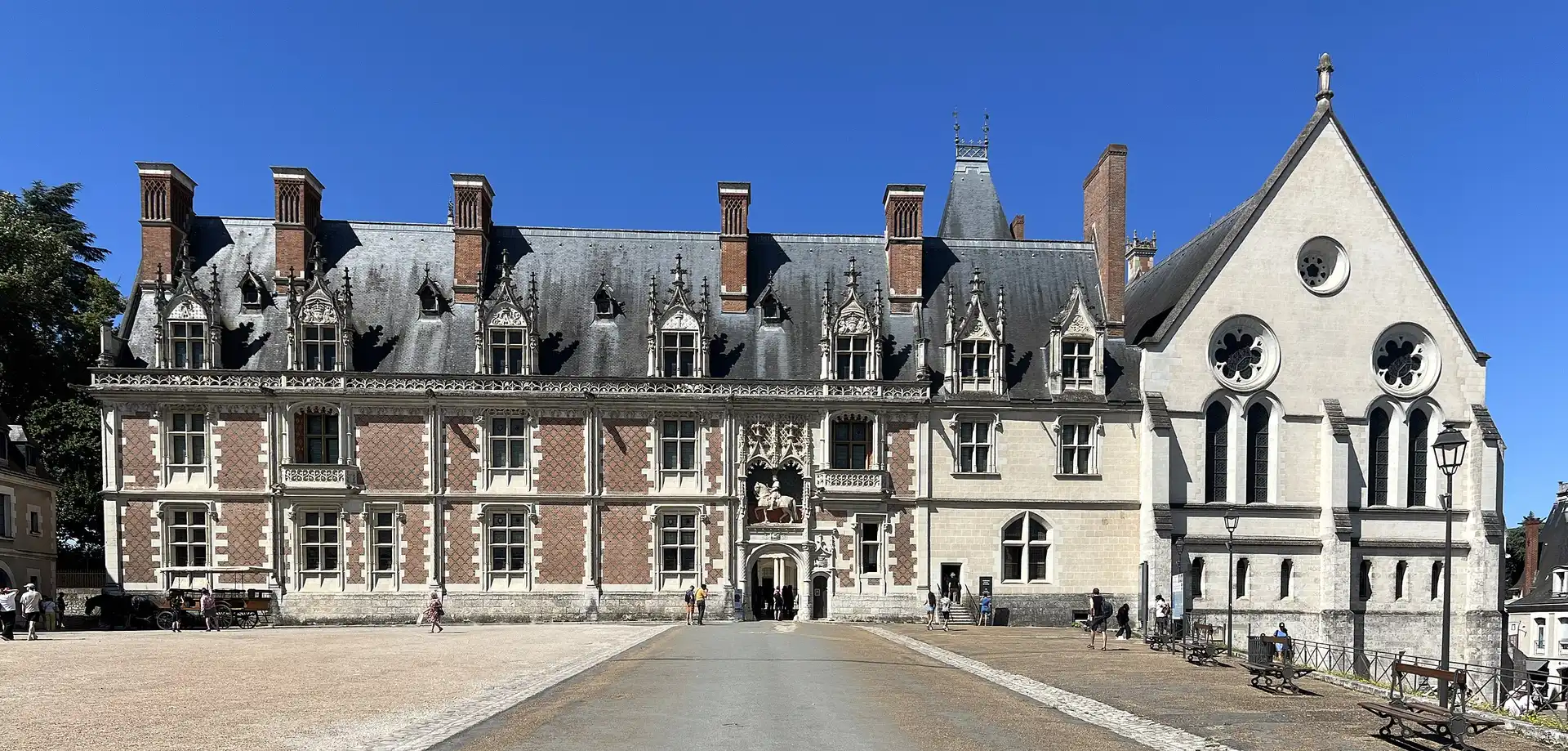 Château Royal Blois a visiter en famille dans les Pays de la Loire