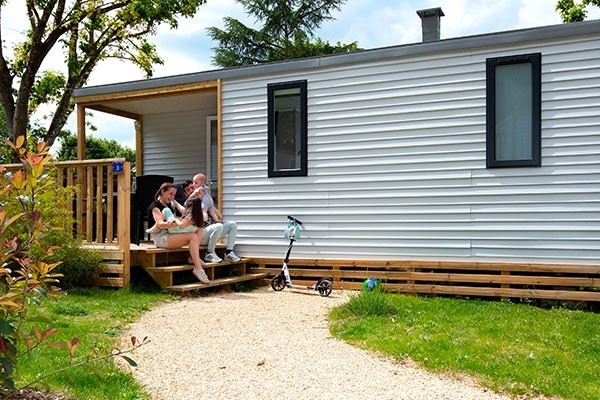 Montreuil Family accommodation at Camping Les Nobis d'Anjou