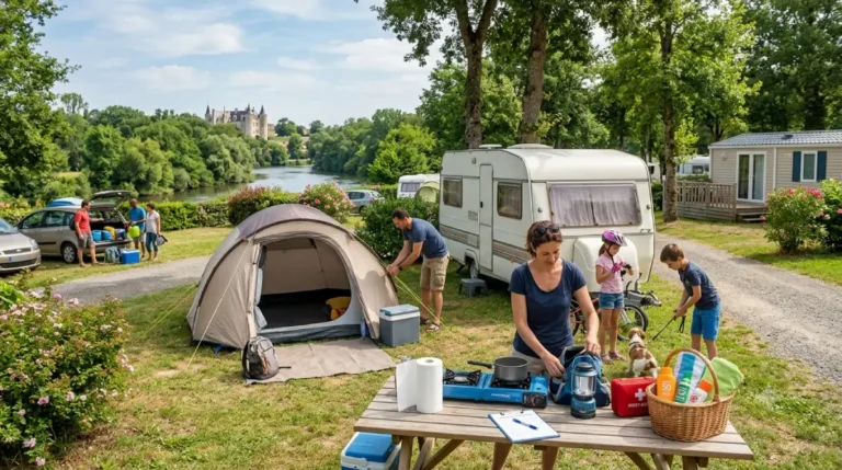 organiser vacances camping